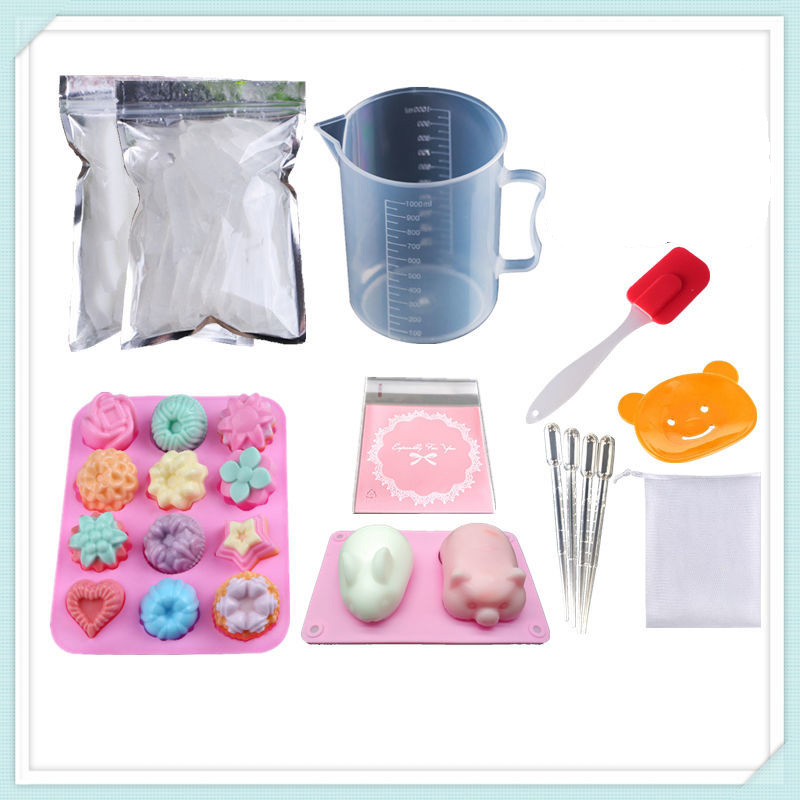 Soap Making Kit For Kids - 多機能 DIY 手作り石鹸材料パックセット石鹸作り材料セット小中学生向け LF319