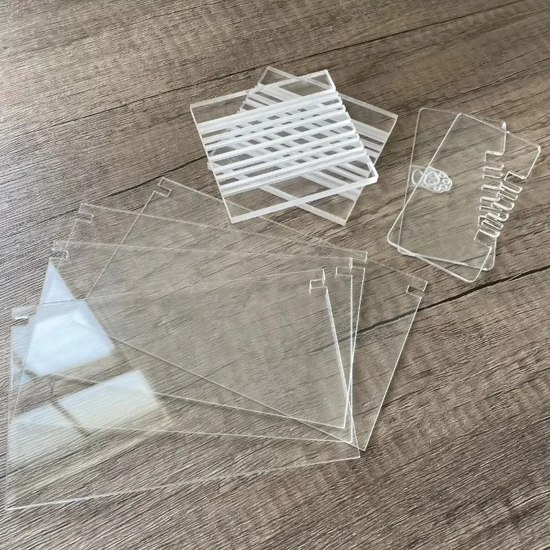 Soap Making Kit For Kids - 石鹸とローフモールド用の透明なアクリルディバイダー、手作り石鹸ディバイダー、DIY石鹸作り用の下見板張り、成形ツール、7cm
