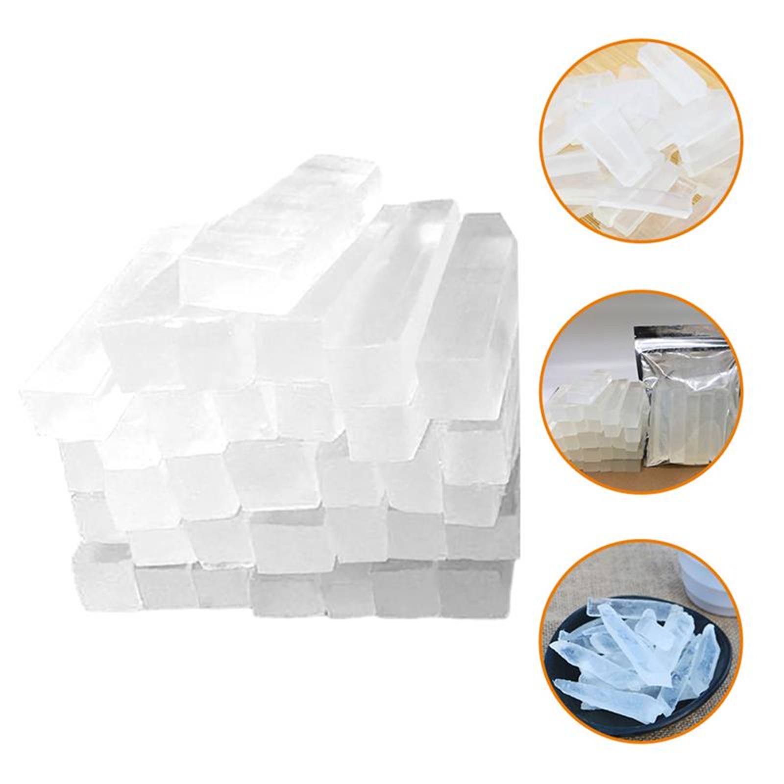 Soap Making Natural Ingredients - 透明グリセリン石鹸ベース天然植物油DIY手作り石鹸材料オイルコントロール石鹸製造成分コントロールデグラサ