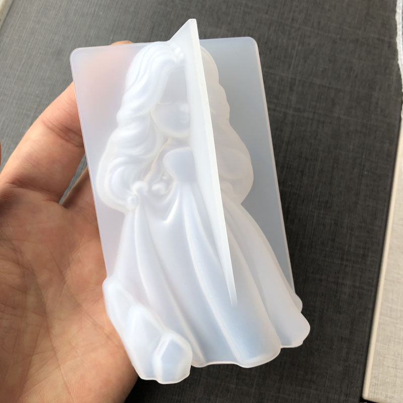 3D かわいいプリンセスシリコーンキャンドルモールド天使の女 - Soap Making Ideas のレビューと価格