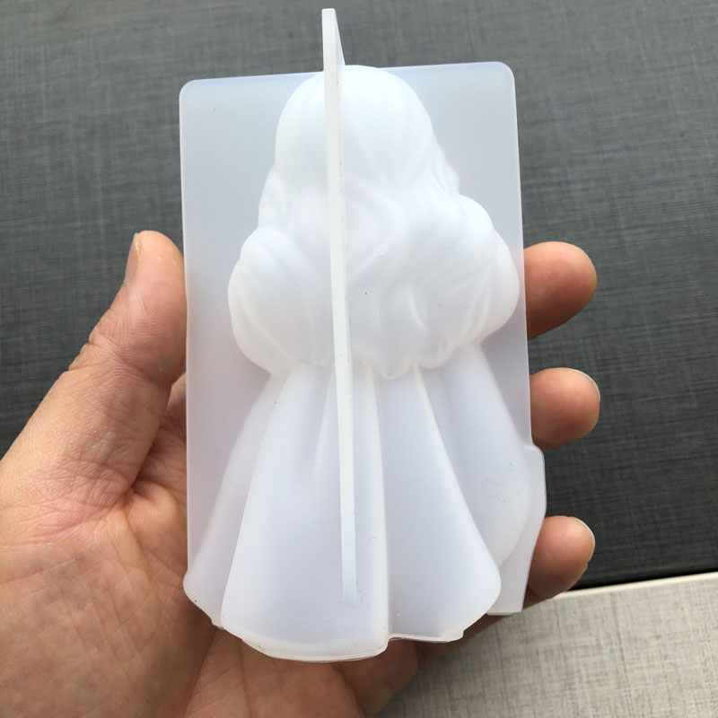 3D かわいいプリンセスシリコーンキャンドルモールド天使の女 - Soap Making Ideas のレビューと価格