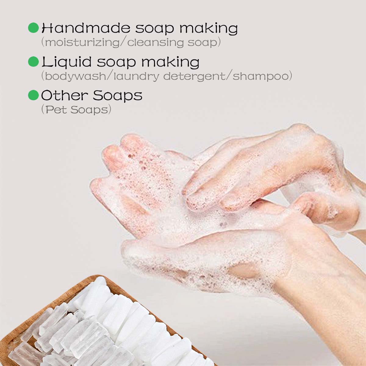 DIY バーソープベース手作り石鹸製造用品乳白色透明発泡剤高 - Soap Making Supplies Wholesale のレビューと価格