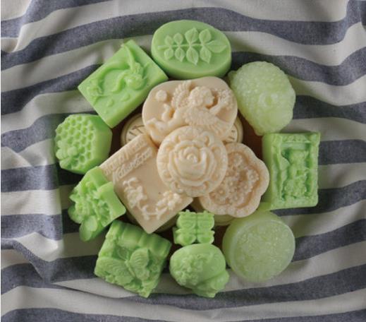 柔らかいシリコーンで作られた手作りの石鹸型,健康食品グレード - Soap Making Kit For Kids のレビューと価格