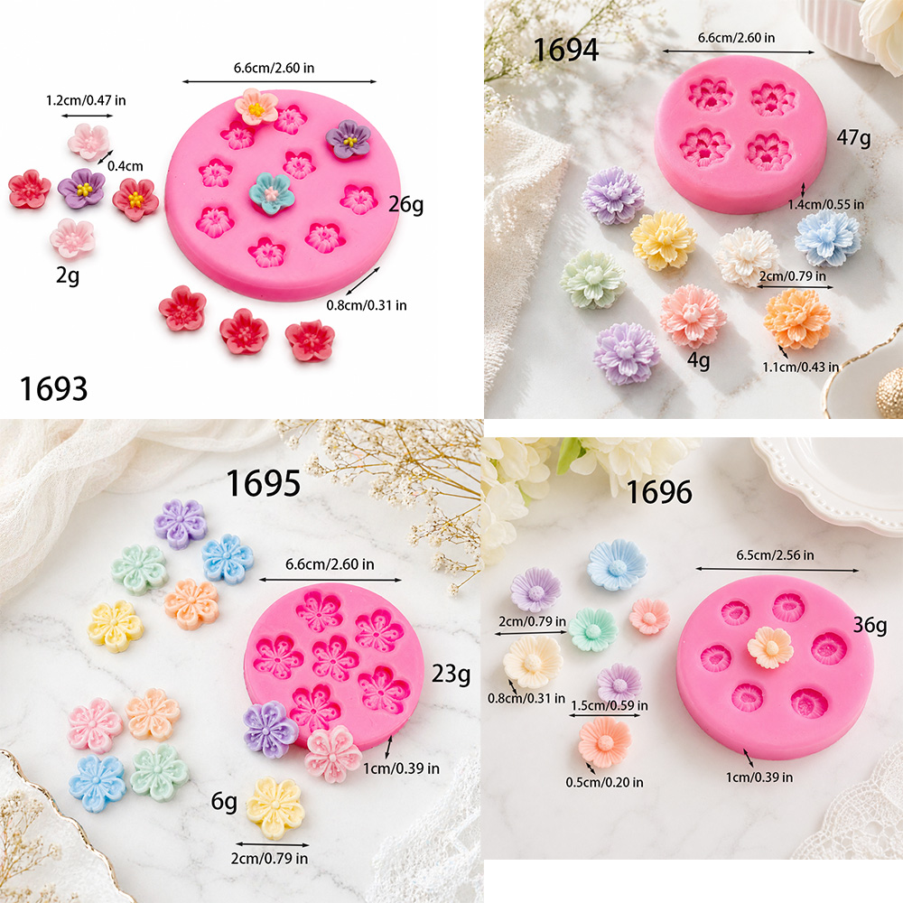 卸売花柄シリコンキャンドル型アロマ石膏樹脂型ハート型花手作り - Soap Making Supplies Wholesale のレビューと価格