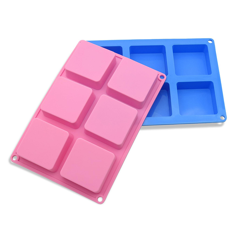正方形のシリコン石鹸型,チョコレート,カップケーキ,コーンブ - Soap Making Designs のレビューと価格