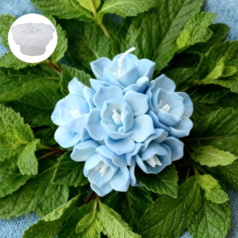 1つのアジサイの花型シリコンモールド、キャンドル、石鹸、樹脂 - Soap Making Ideas のレビューと価格