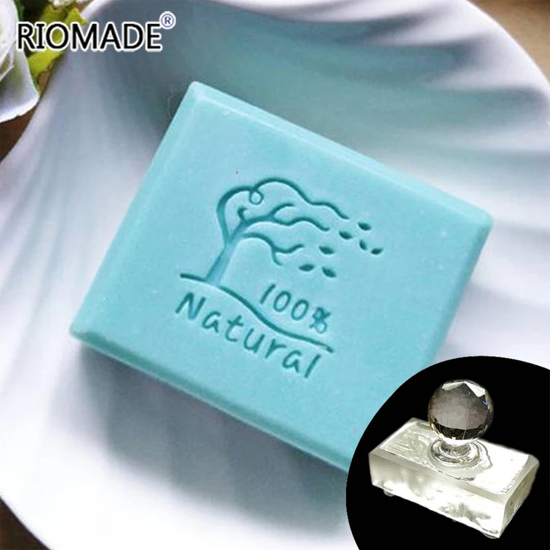 手作りの石鹸の木,ハンドル付きの透明な有機ガラスのスタンプ, - Soap Stamp Custom のレビューと価格