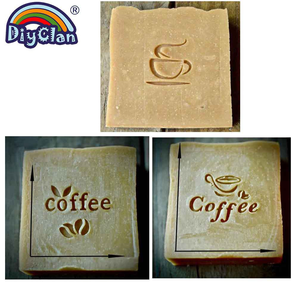 石鹸用スタンプ,コーヒービーモデル,手作り,透明,天然アクリ - Soap Stamp Custom のレビューと価格