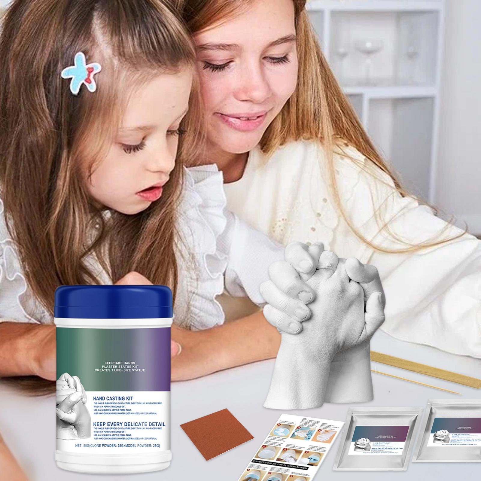 石膏工芸品鋳造パウダー石鹸作り用品ハンドキャスティングキット - Soap Making Kit For Kids のレビューと価格