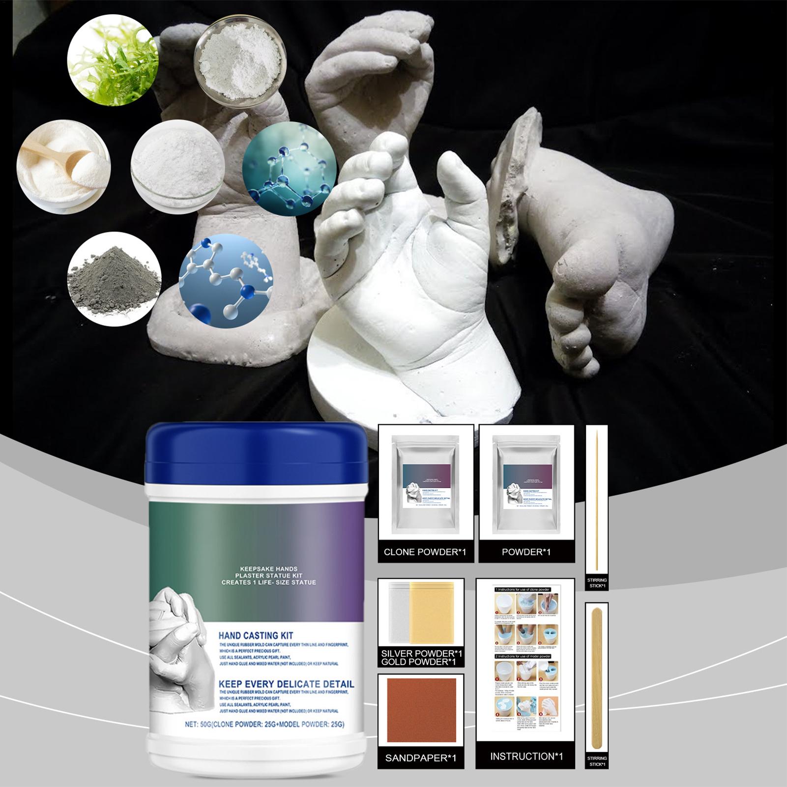 石膏工芸品鋳造パウダー石鹸作り用品ハンドキャスティングキット - Soap Making Kit For Kids のレビューと価格