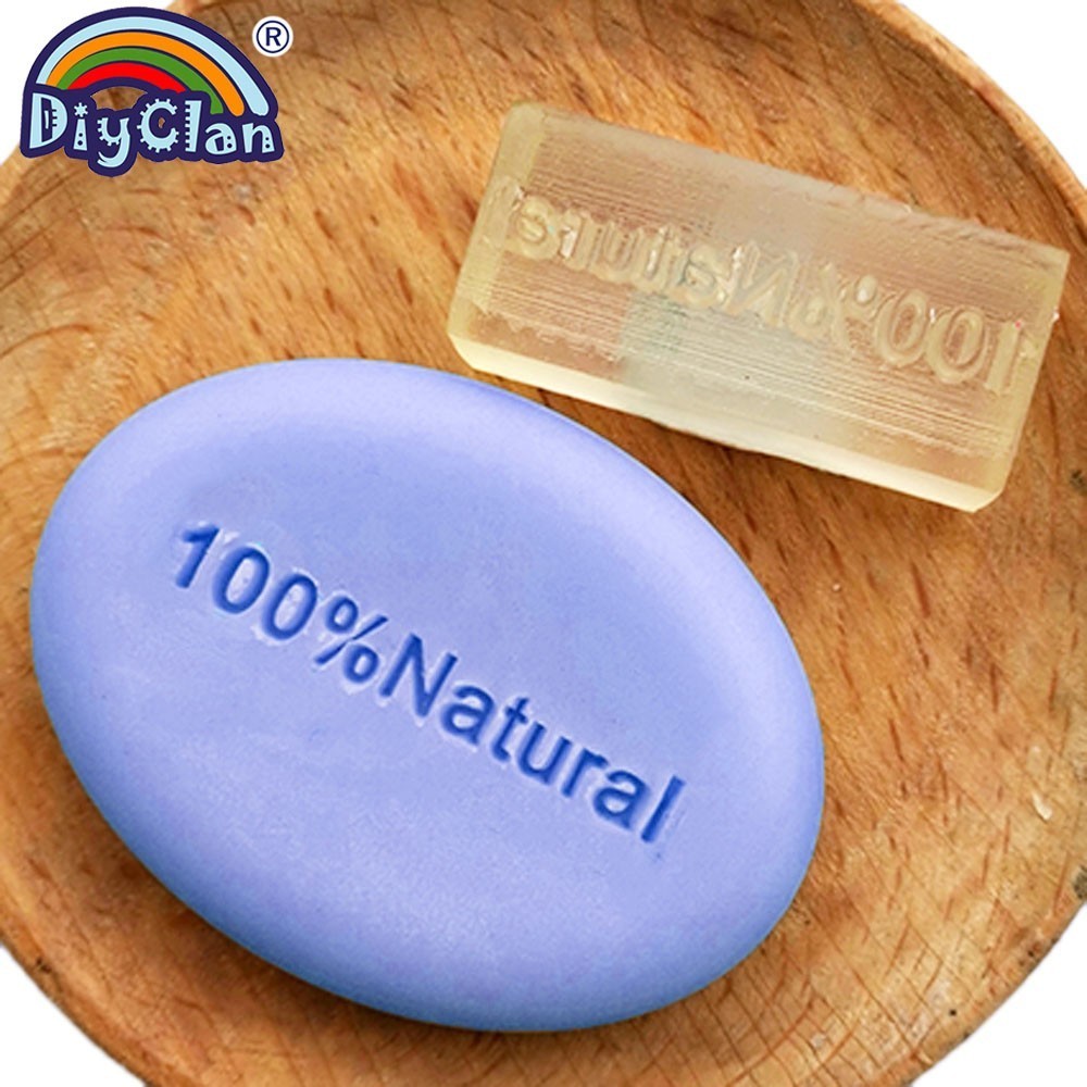 手作り樹脂クリアソープスタンプ 100% 天然 DIY 有機 - Soap Stamp Custom のレビューと価格