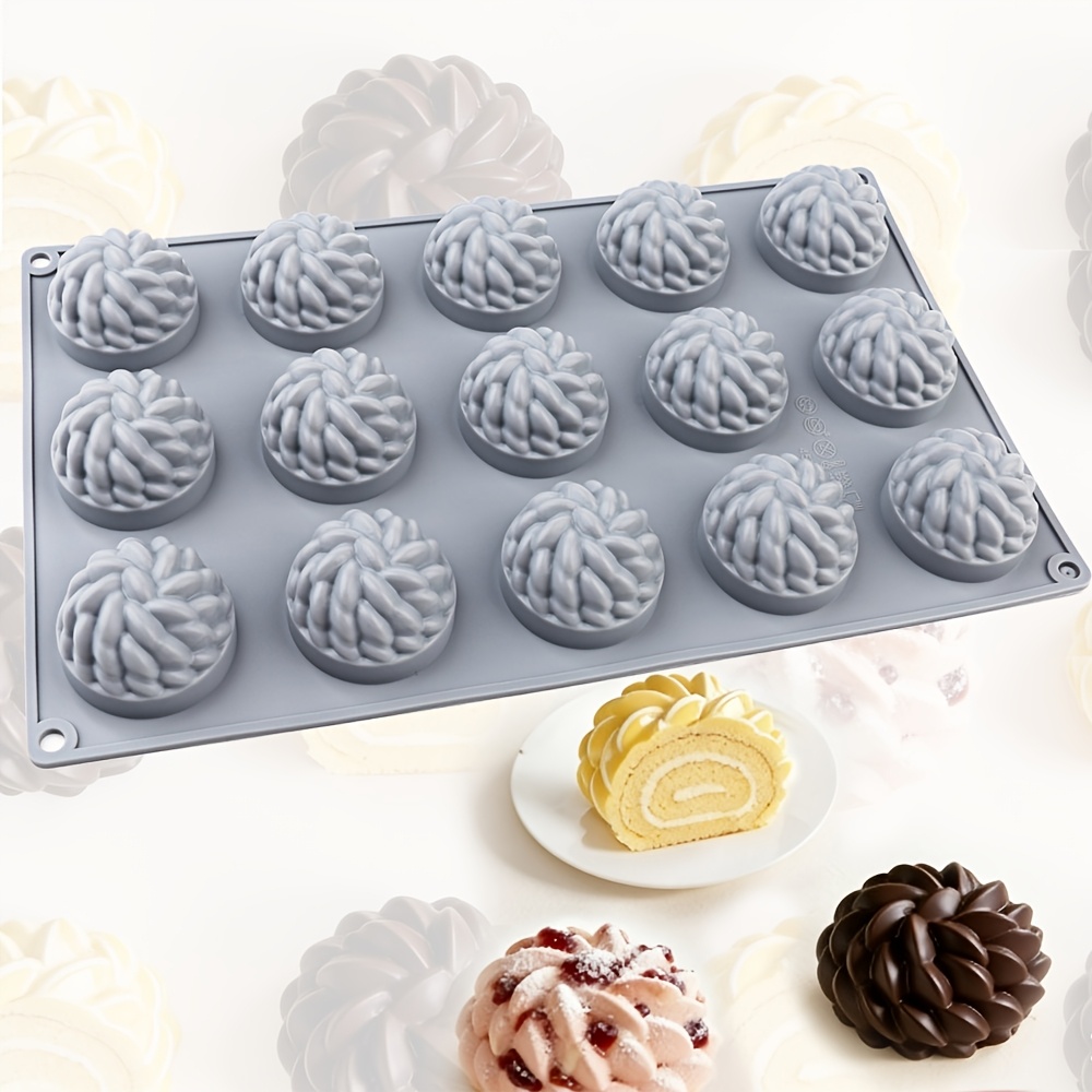 1個のケーキ型 サンタアナフローラル - 花の形をしたムース - Soap Making Recipes のレビューと価格
