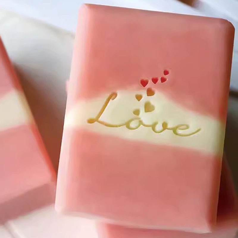英語文字シリーズ石鹸スタンプ章アクリル手作りシールオーガニッ - Soap Stamp Custom のレビューと価格