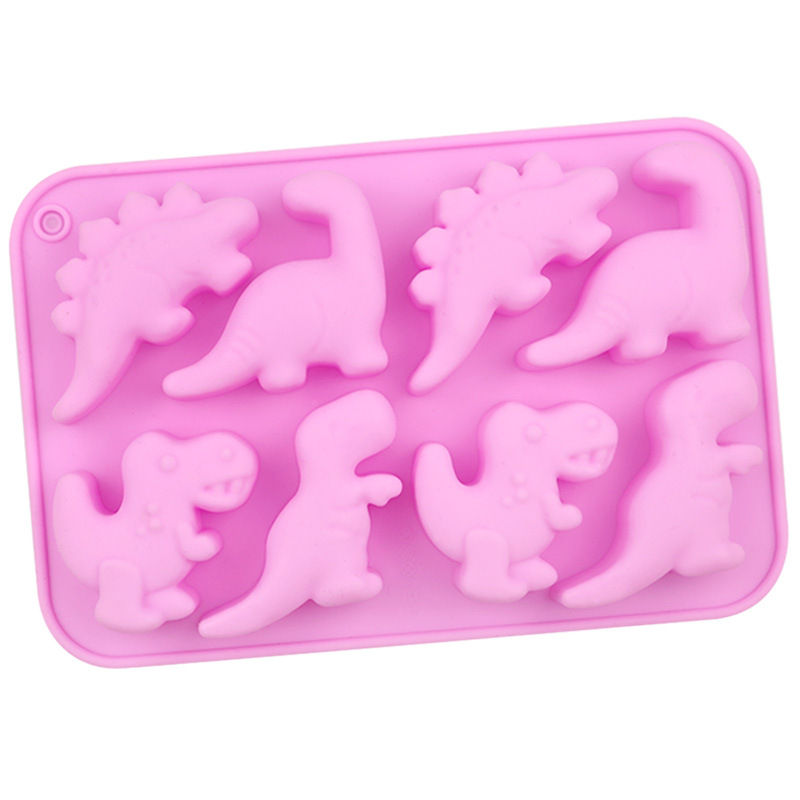 ブルース卸売 8匹の恐竜漫画シリコンケーキ型 DIY手作り石 - Soap Making Designs のレビューと価格