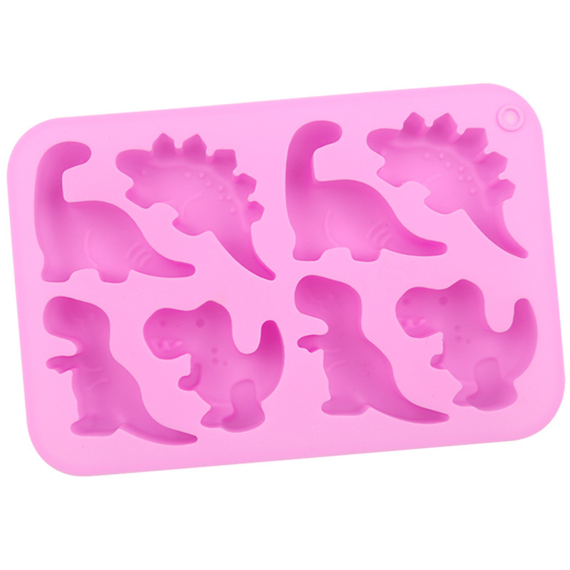 ブルース卸売 8匹の恐竜漫画シリコンケーキ型 DIY手作り石 - Soap Making Designs のレビューと価格